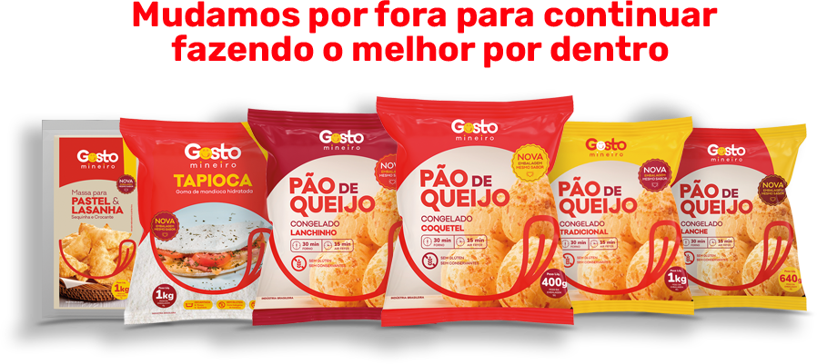 Gosto Mineiro, novo visual, mesmo sabor.